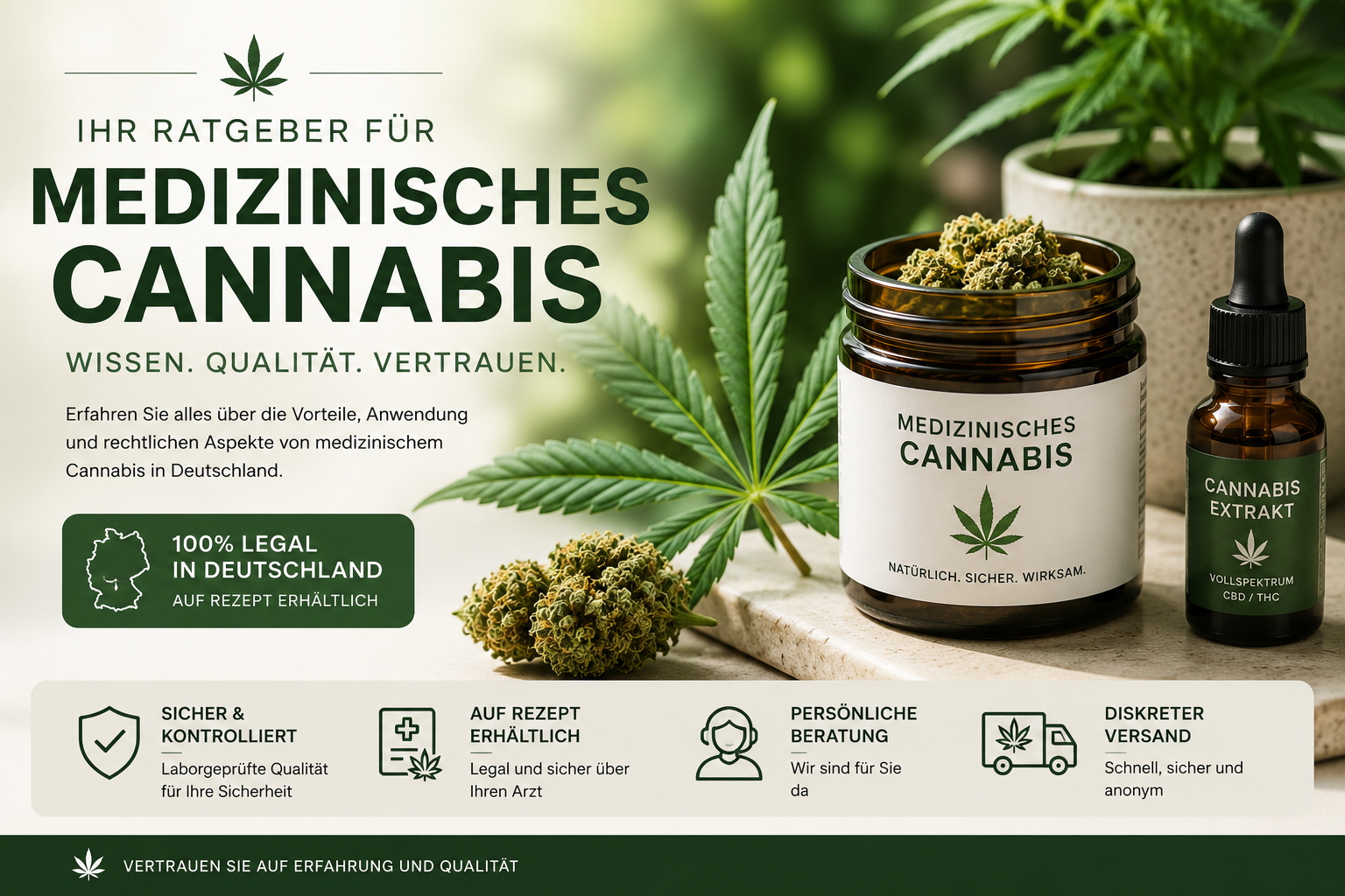 Medizinisches Cannabis in Deutschland: Der komplette Leitfaden